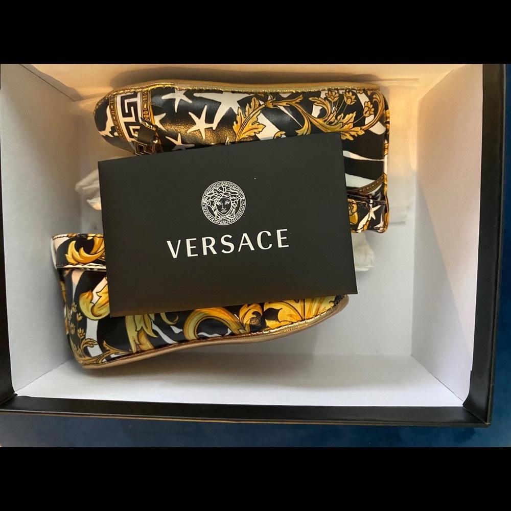 Baby girl Versace shoes